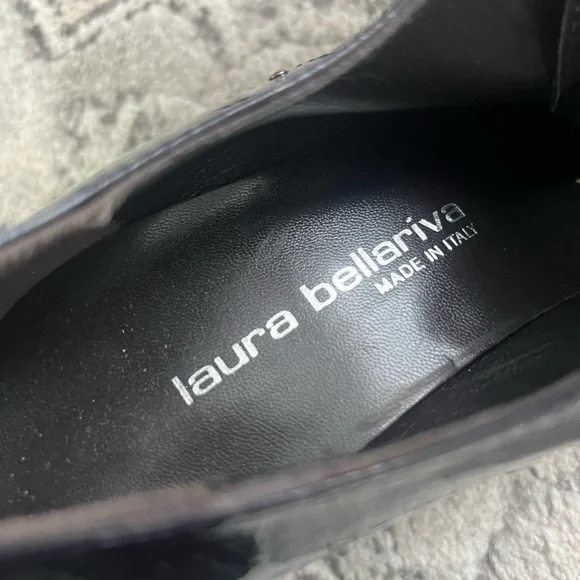 Patent Leather Oxford Italian Shoes - Picture 4 of 5